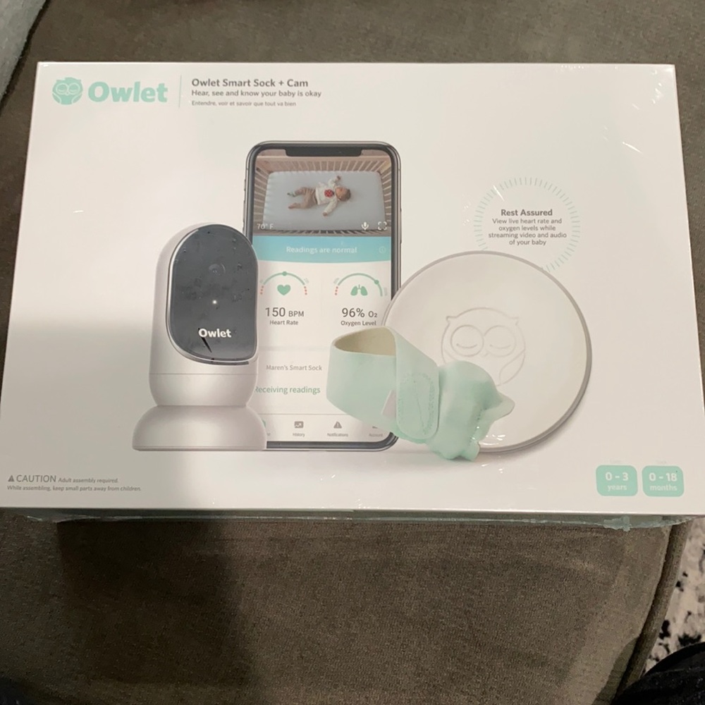 Owlet smart sock and camera